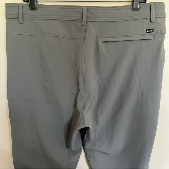 Hurley Men's Hybrid Pant Fit 4 Way Stretch Elastic Waistband Pockets Size 34x32 - Picture 13 of 14